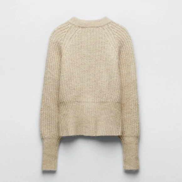 Zara ribbed knit jacket - Picture 5 of 9